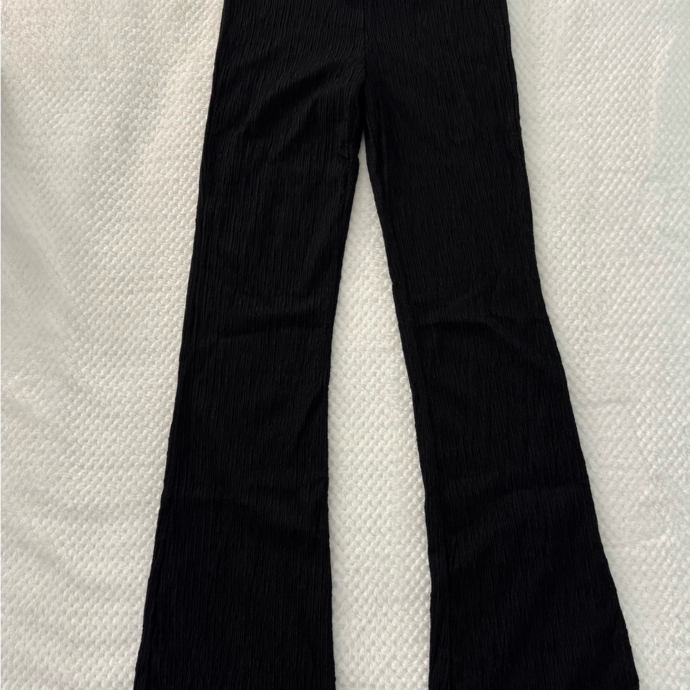 Black Flared Pants